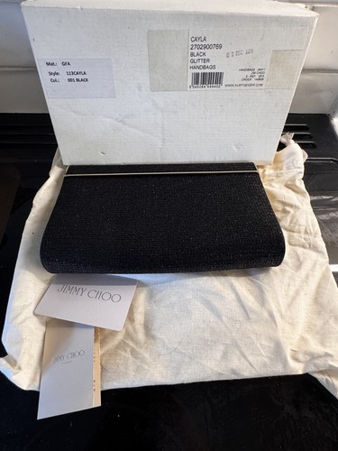 Jimmy choo cayla black glitter - choo,