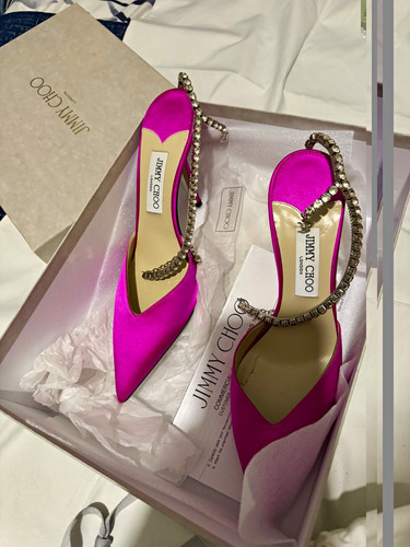 Jimmy choo saeda 100 satin - jimmy,
