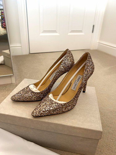 Jimmy choo romy 100 - romy, gold