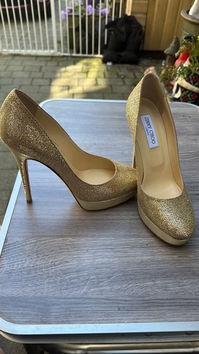 Jimmy choo alex glitter - jimmy, gold