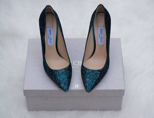 Jimmy choo romy 100 glitter - jimmy,