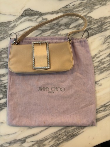 Jimmy choo ivory - satin, crystal