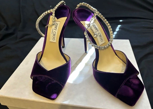 Jimmy choo purple suede - jimmy,